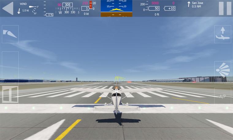模拟航空飞行
