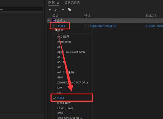 ae合成视频导出快捷键缩略图