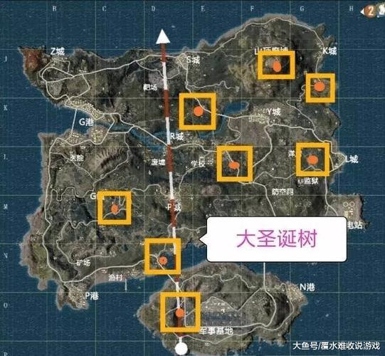 和平精英圣诞树在哪
