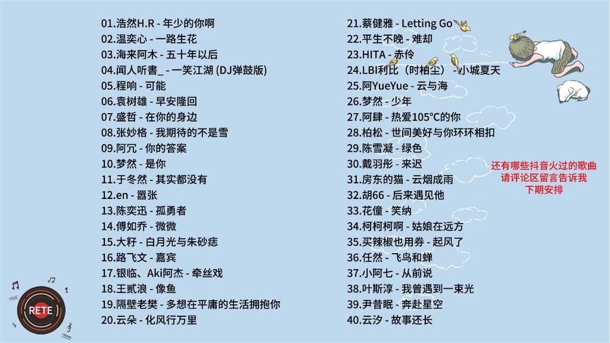 抖音最火100首歌曲