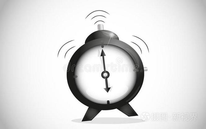 闹钟响一次