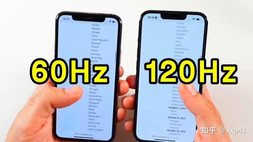苹果120hz刷新率在哪看图标
