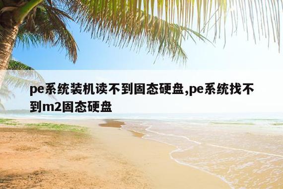 pe找不到固态硬盘m2图标