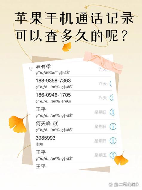 苹果手机通话记录保存多久图标