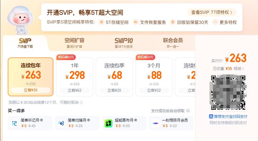 百度网盘svip充值图标