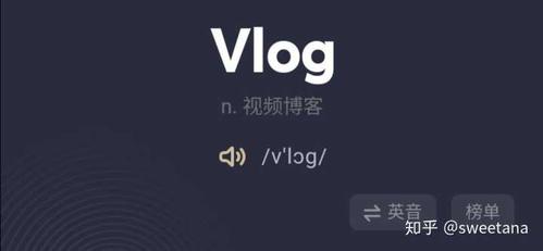 vlogger意思及音标截图