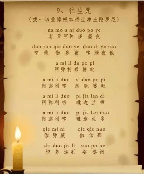 往生咒的作用与功效截图