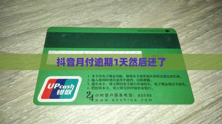 抖音月付逾期了还能用吗缩略图