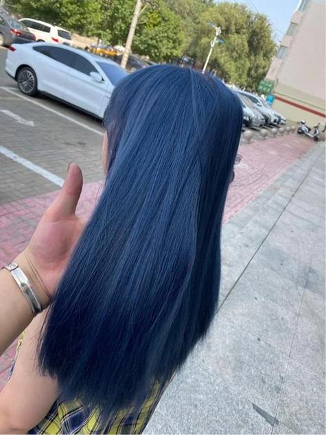 雾蓝色头发配方公式截图