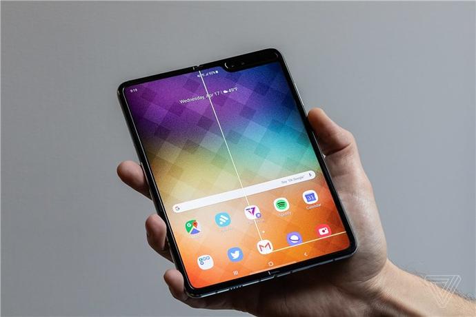 三星galaxy fold折叠