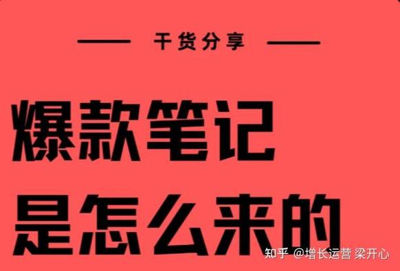 小红书笔记模板