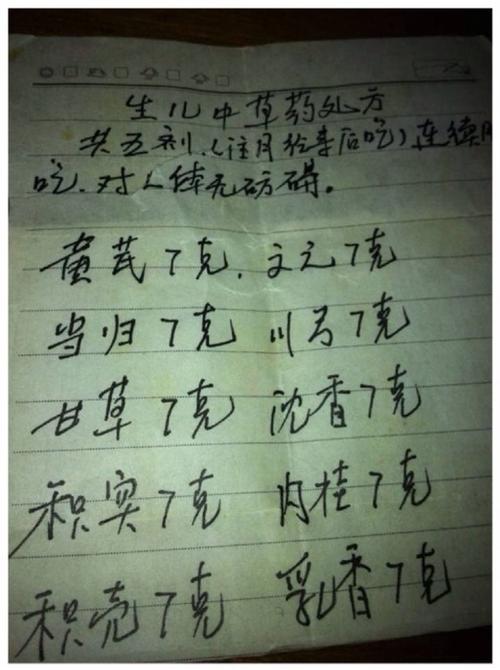 乙流中草药处方