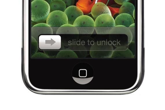 touch to unlock