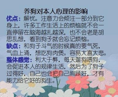 养狗的利与弊截图