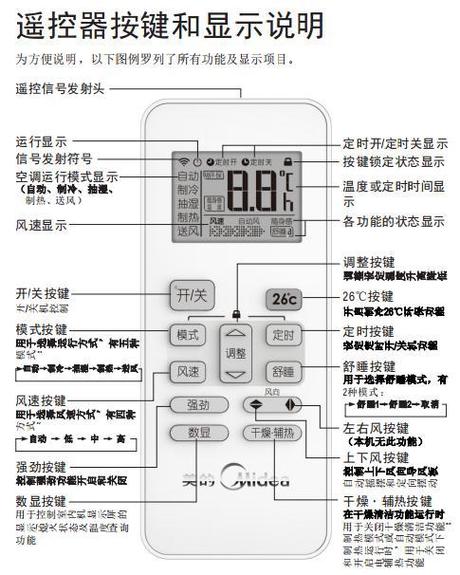 格力空调遥控器除湿是哪个图标