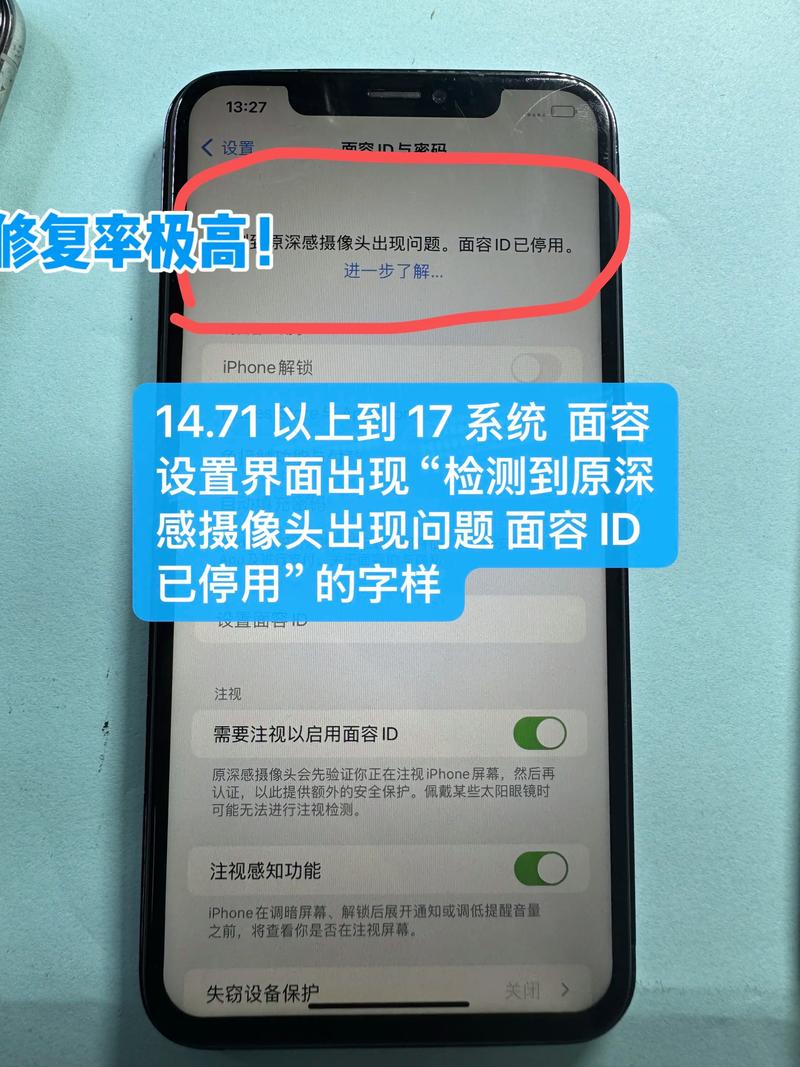 苹果设置不了面容该怎么办