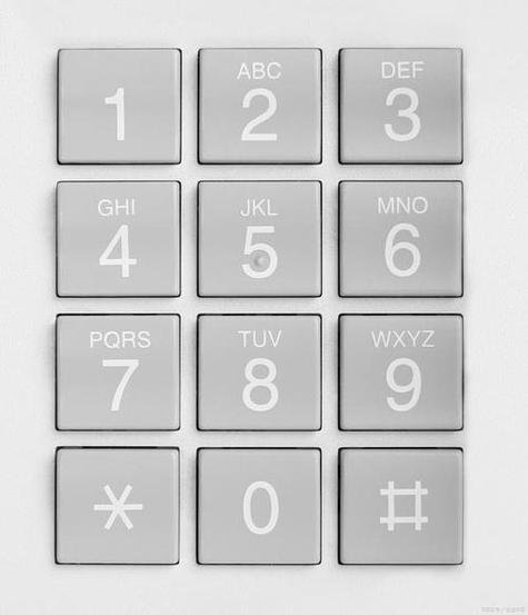 iphone数字键盘九宫格缩略图