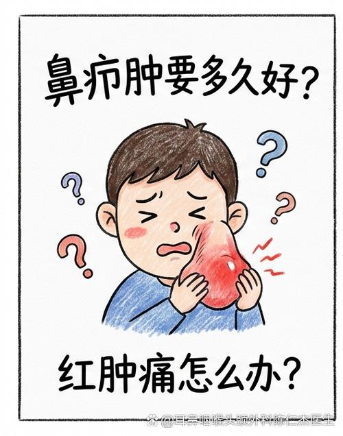 鼻子上长红肿的包怎么办