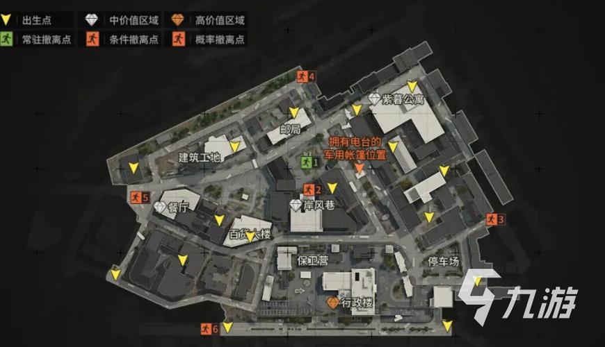 暗区突围军港免保位置一览