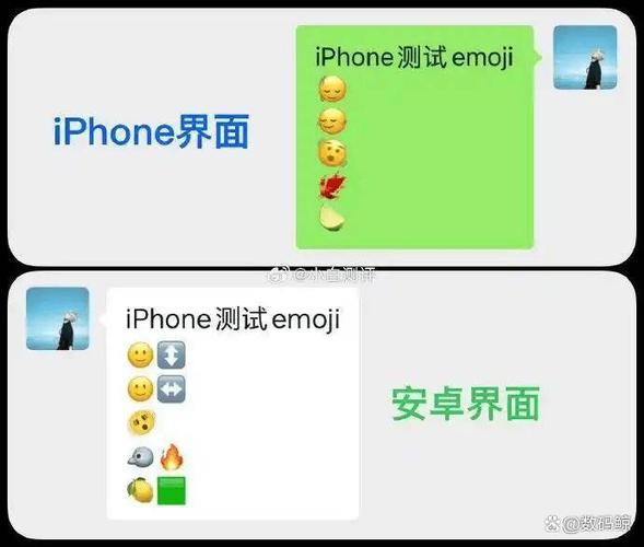 安卓和苹果的emoji不一样