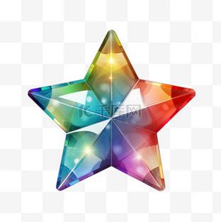 紫红色的星星