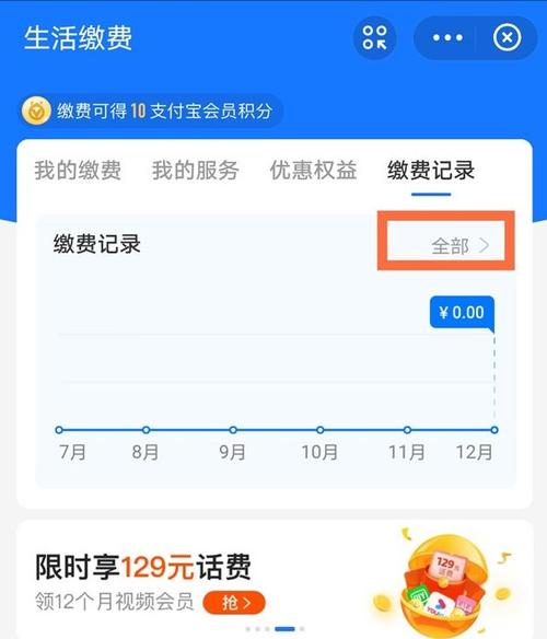 支付宝上查电费密码是多少