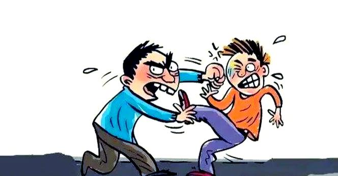 先动手打人负什么法律责任图标