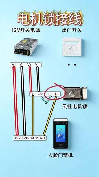 12v门禁电源接线图解