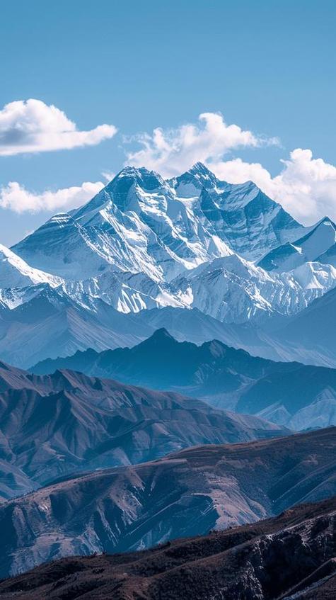 超级壁纸雪山