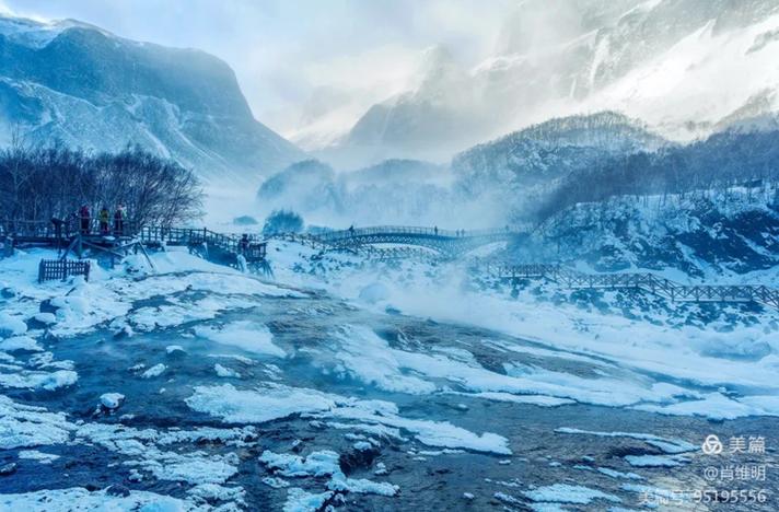 冬天雪景图片唯美