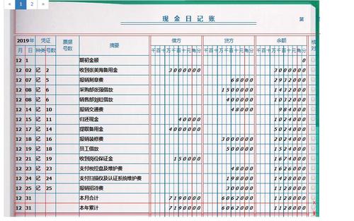 银行存款日记账表格怎么做