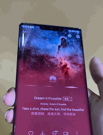 mate30隔空刷抖音