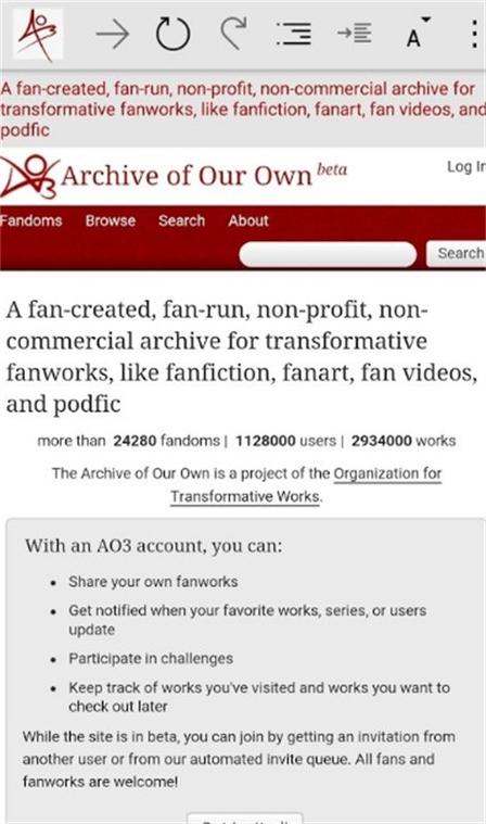 ao3怎么看中文文章