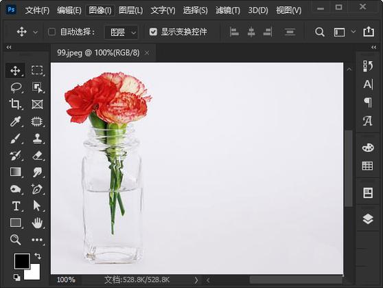 ps去除白底背景