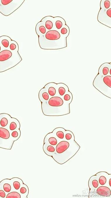 猫爪图案