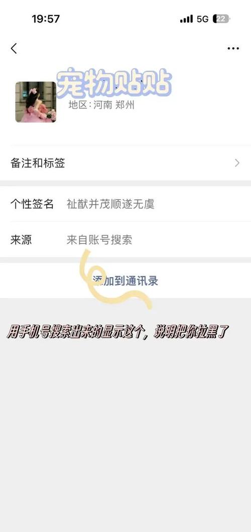被对方拉黑还能搜索到对方账号吗