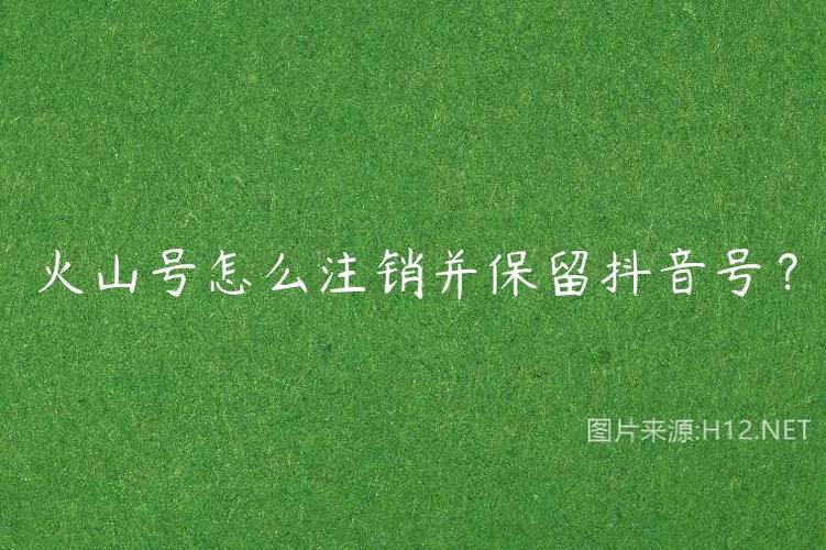 抖音火山版注销账号截图