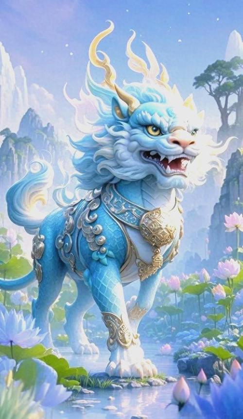 蓝色辟邪还是招邪图标