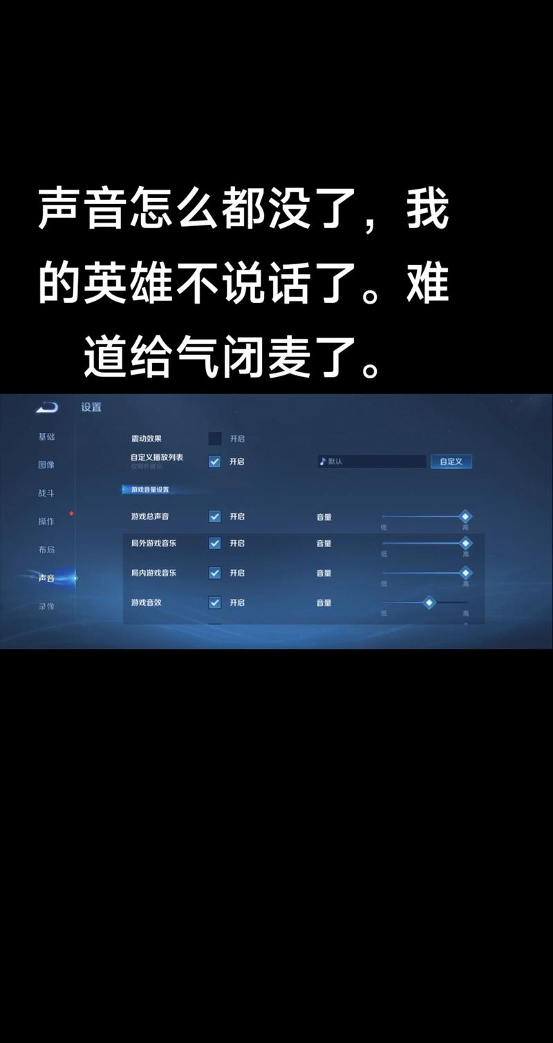 王者荣耀语音没有声音缩略图