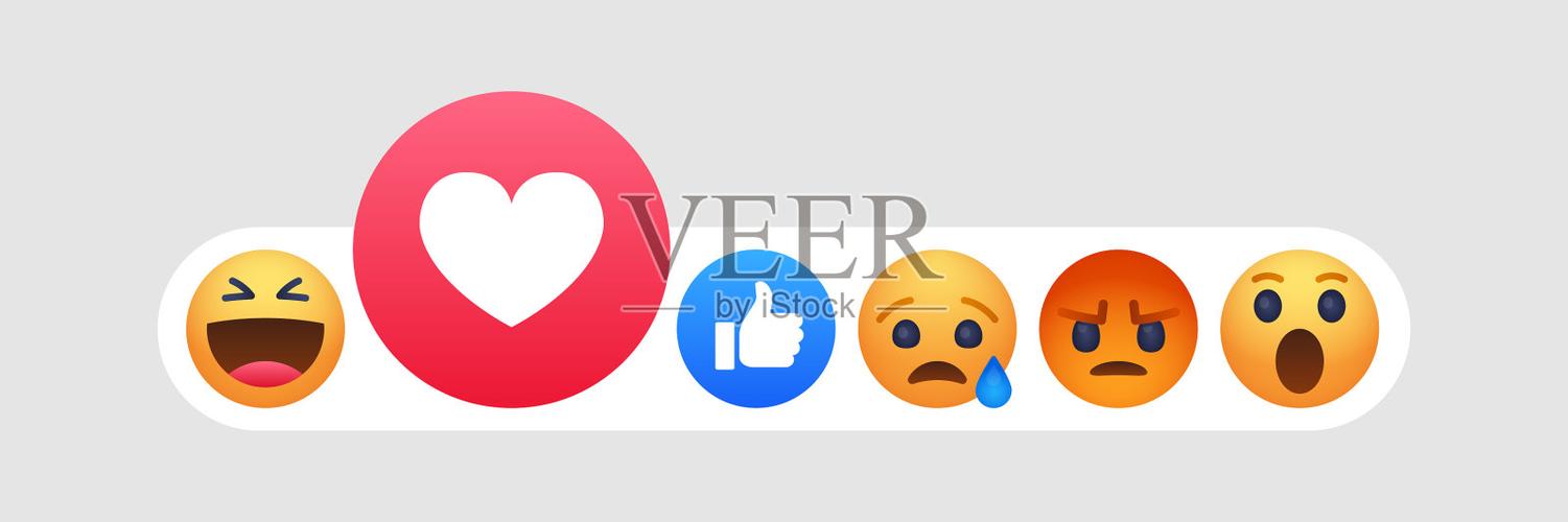表示泡泡的表情符号图标