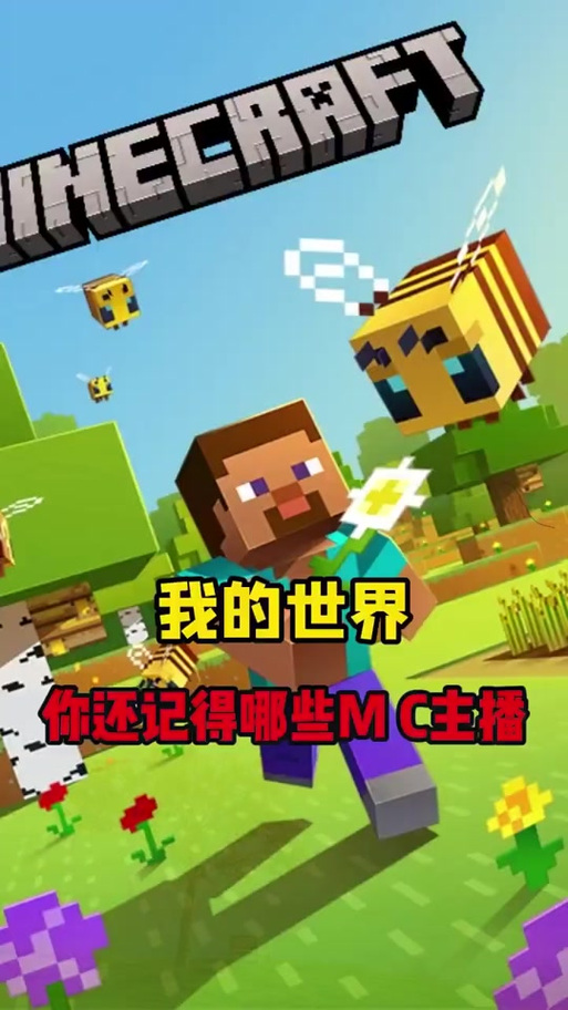 我的世界最早的主播截图