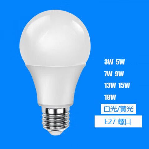 led灯泡螺口有几种规格