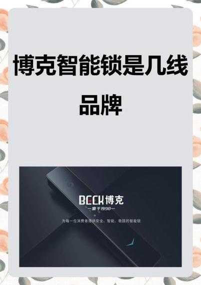 博克智能锁是几线品牌