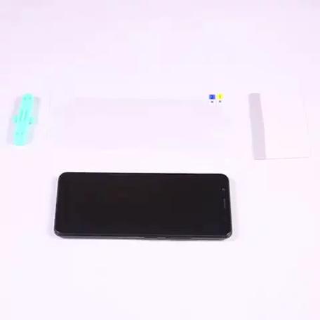 华为屏幕上出现一条彩痕