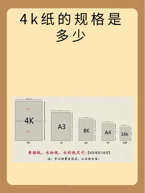 4k纸是什么样子的