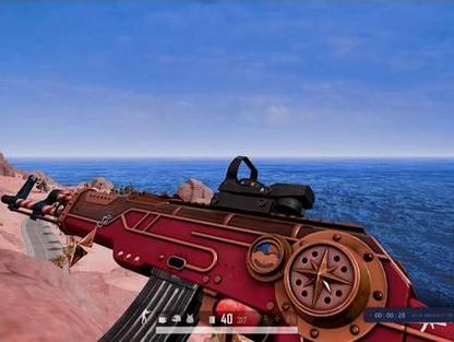 pubg蓝色ak