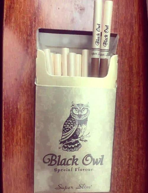 black猫头鹰香烟