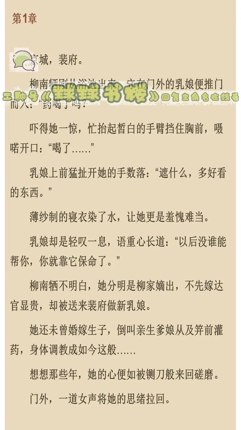养女小纯的养成日记小说