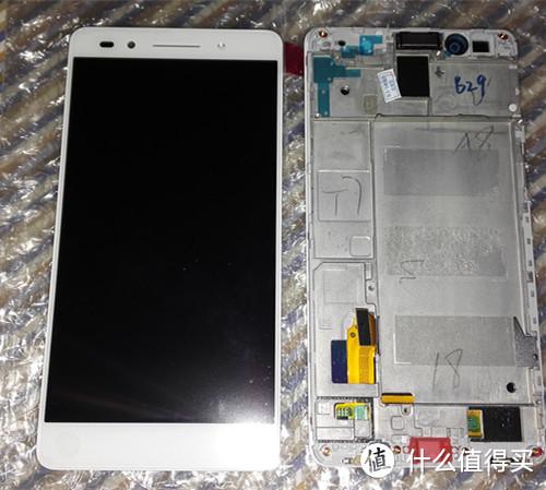 荣耀7c屏幕总成带框怎么更换
