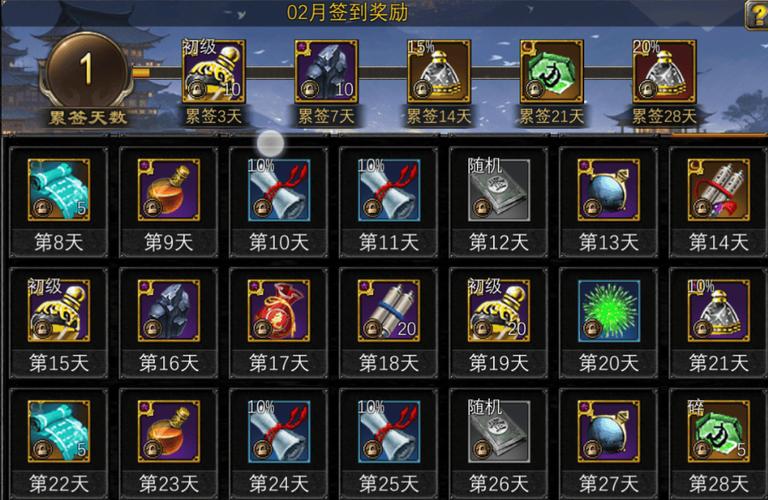 游戏奖励的获取方式截图